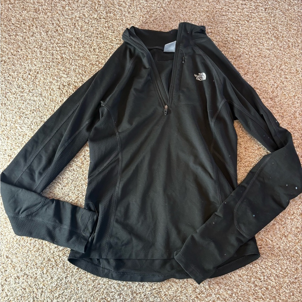 The North Face Black Half-Zip Pullover